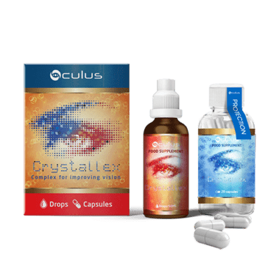 Crystallex capsule pentru recuperarea vederii - prospect, pareri, forum, preț, farmacie, ingrediente