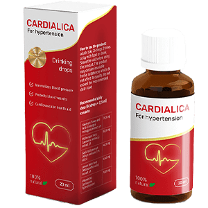 Cardialica picături pentru hipertensiune arterială  – păreri, preț, forum, farmacii, ingrediente, prospect