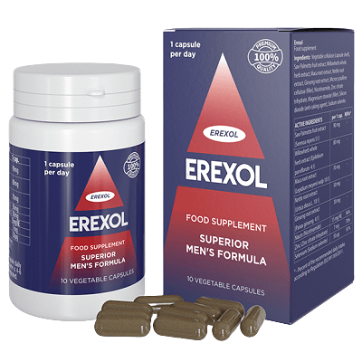 Erexol capsule pentru potență – forum, ingrediente, pareri, preț, prospect, farmacii